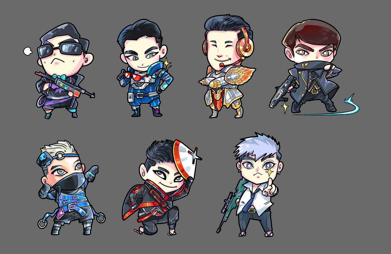 Hình nền Free Fire chibi đẹp nhất