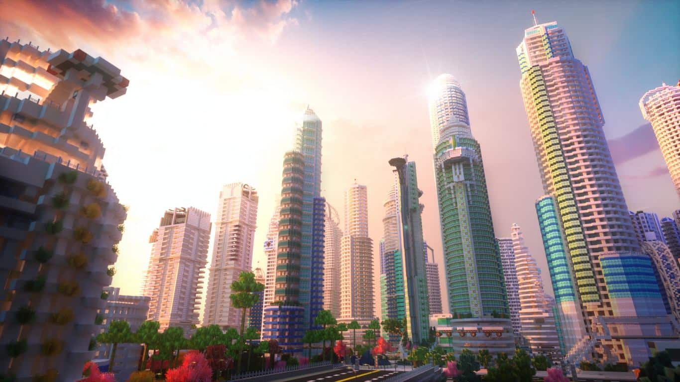 Hình nền Mini World cho máy tính đẹp nhất