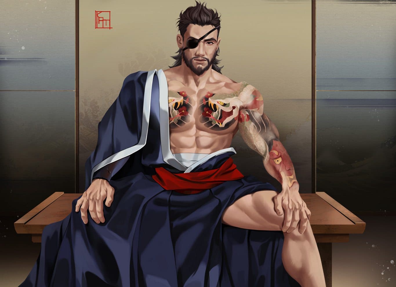 Hình nền Ryoma cho máy tính 4K