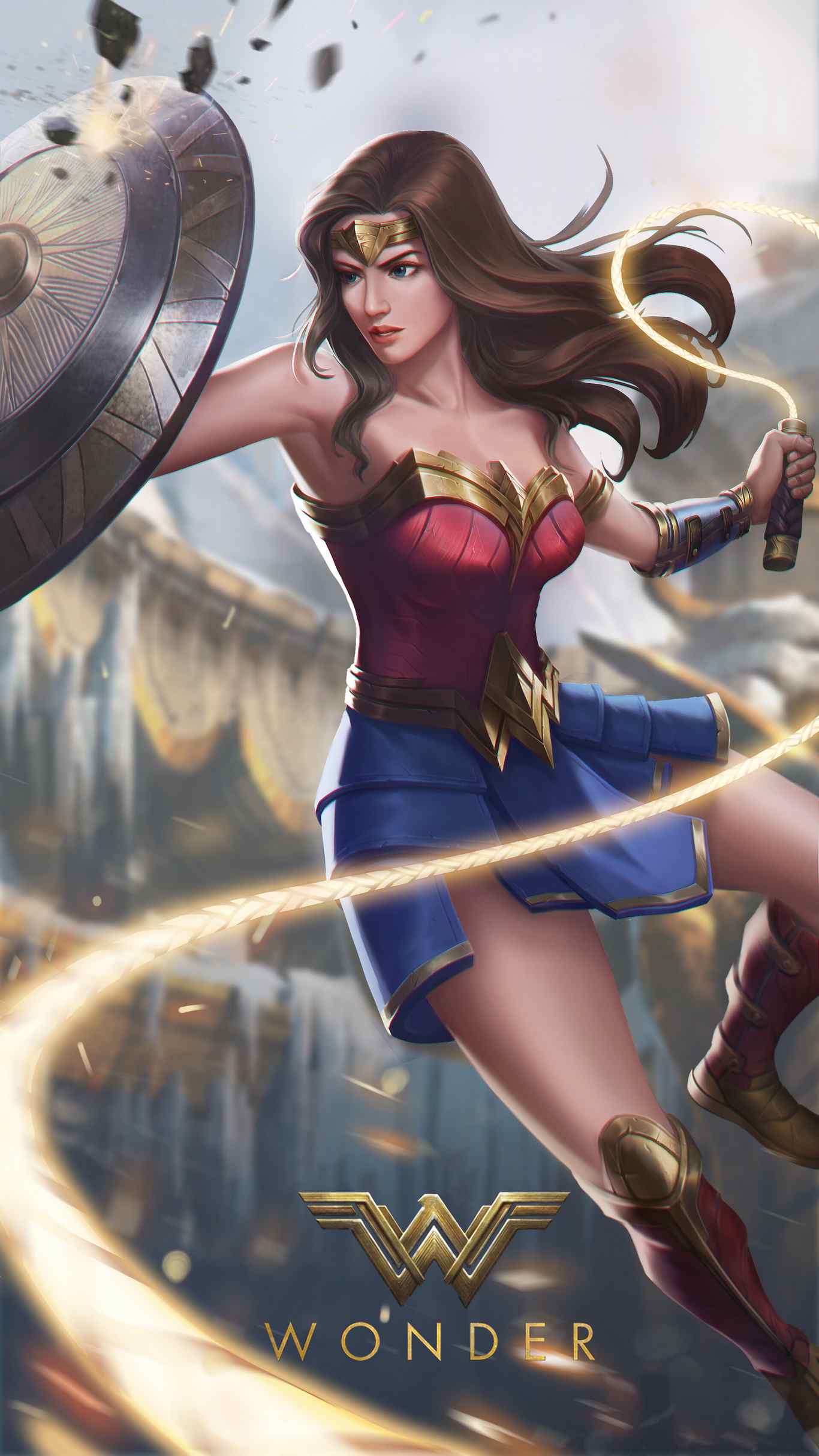 Hình nền Wonder Woman cho điện thoại sắc nét
