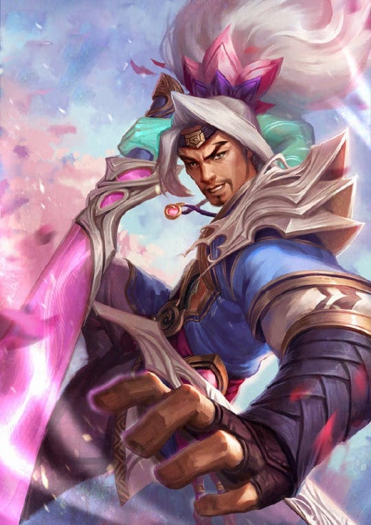 Hình nền Yasuo Anh Hùng Lãng Kiếm 4K cho điện thoại cực ngầu