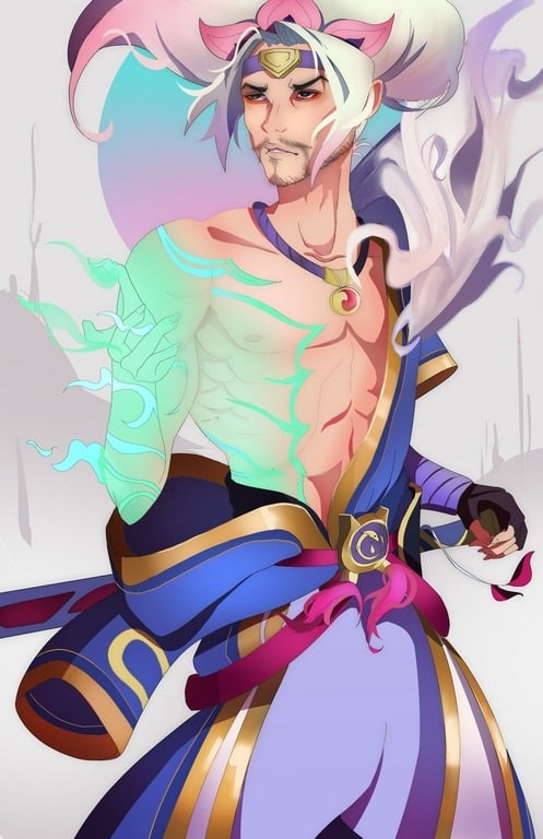 Hình nền Yasuo Anh Hùng Lãng Kiếm 4K cho điện thoại siêu chất