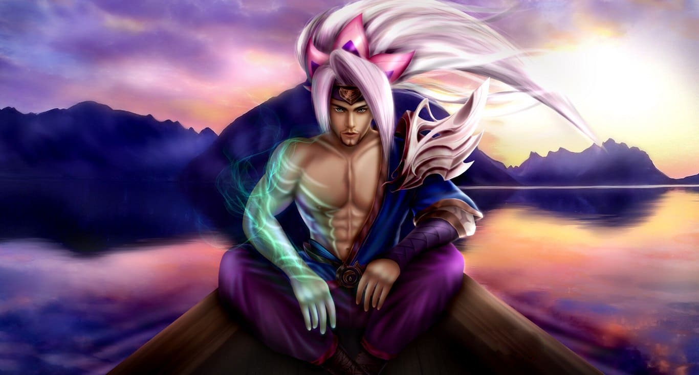 Hình nền Yasuo Anh Hùng Lãng Kiếm cho máy tính 3D
