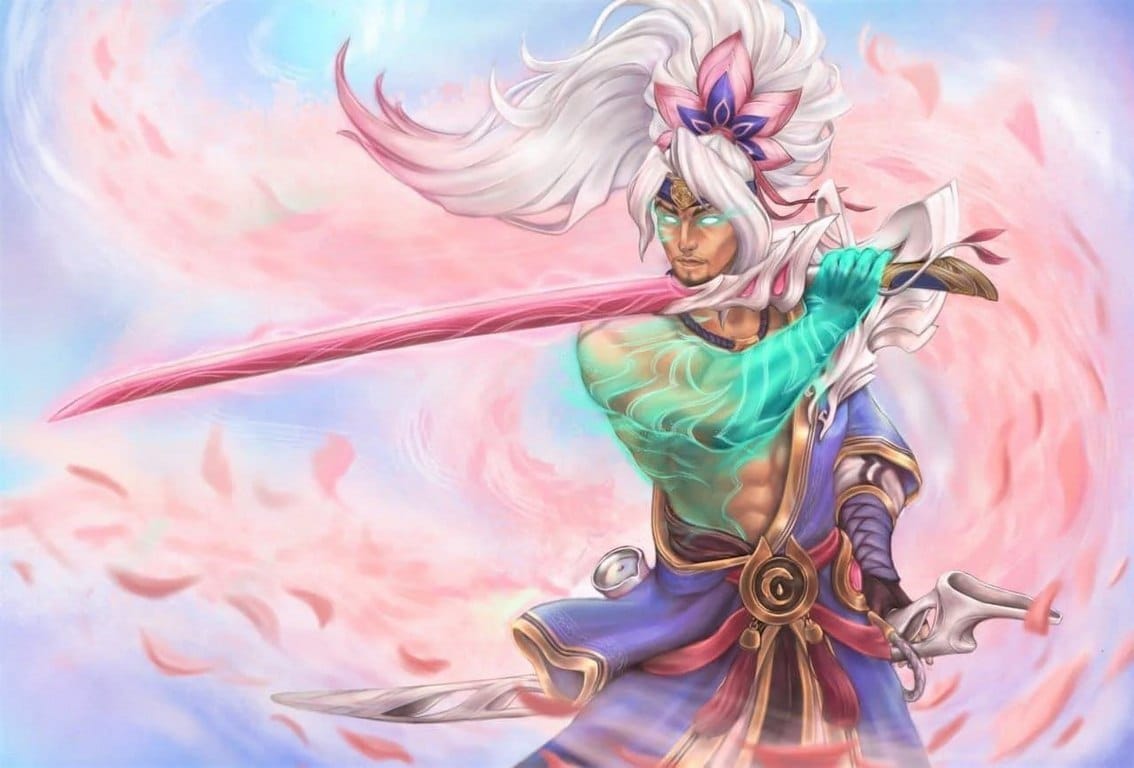 Hình nền Yasuo Anh Hùng Lãng Kiếm cho máy tính HD