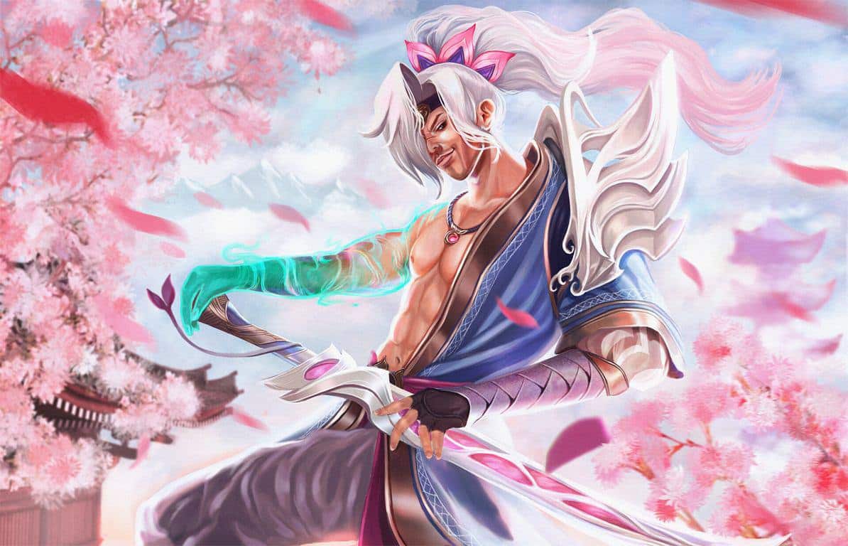 Hình nền Yasuo Anh Hùng Lãng Kiếm cho máy tính chất lượng cao
