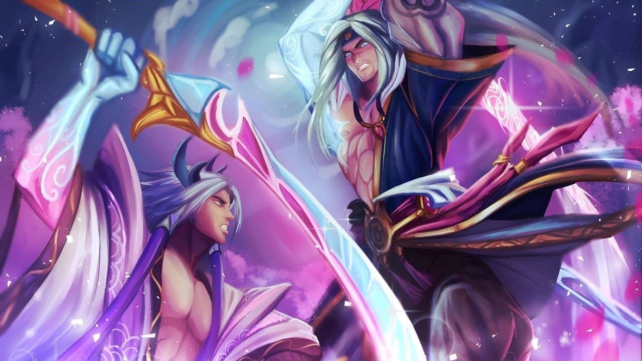 Hình nền Yasuo Anh Hùng Lãng Kiếm cho máy tính
