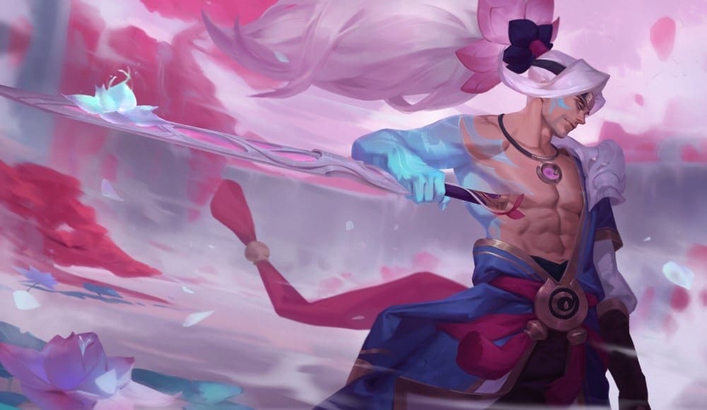 Hình nền Yasuo anh hùng lãng kiếm 4K