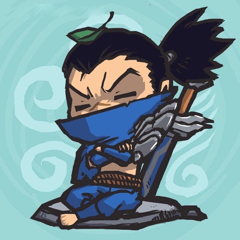 Hình nền Yasuo chibi đẹp nhất