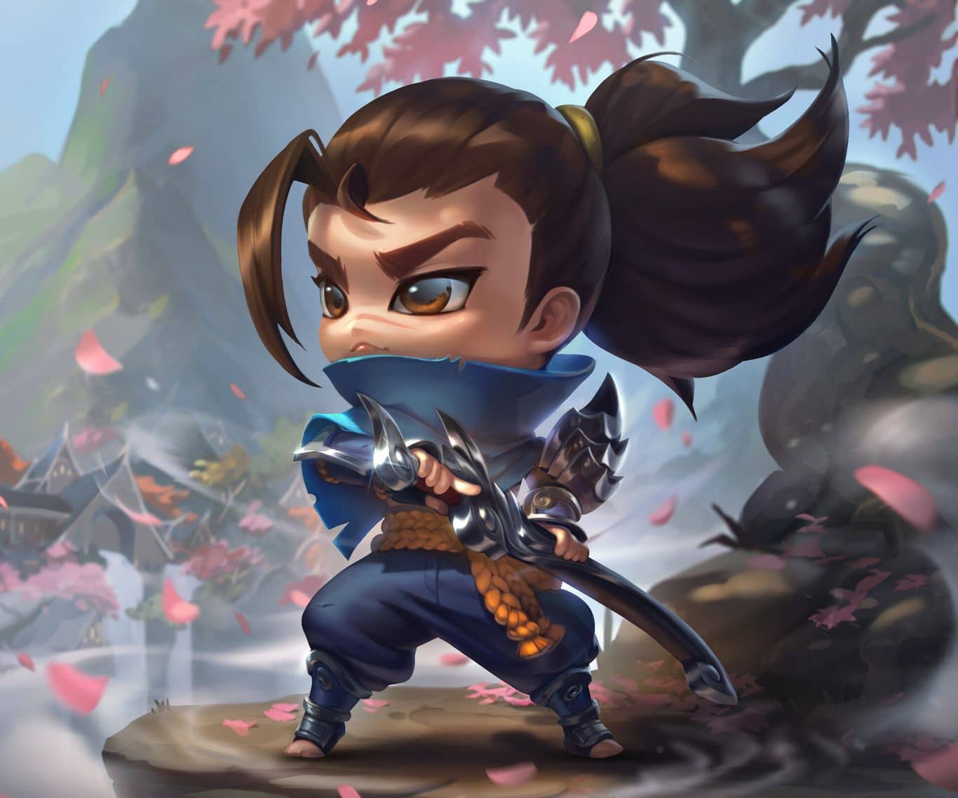Hình nền Yasuo chibi mới nhất