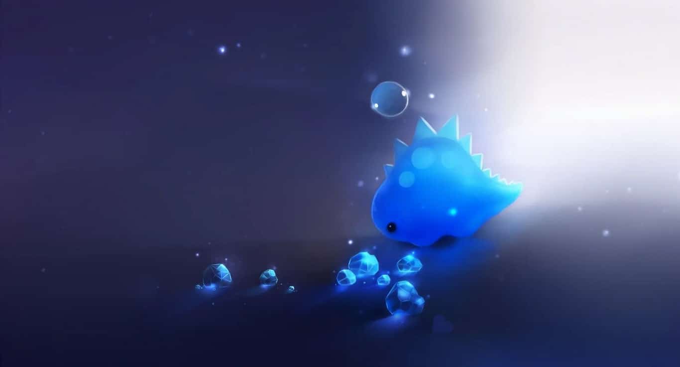 Hình nền khủng long cute FF 3D dễ thương
