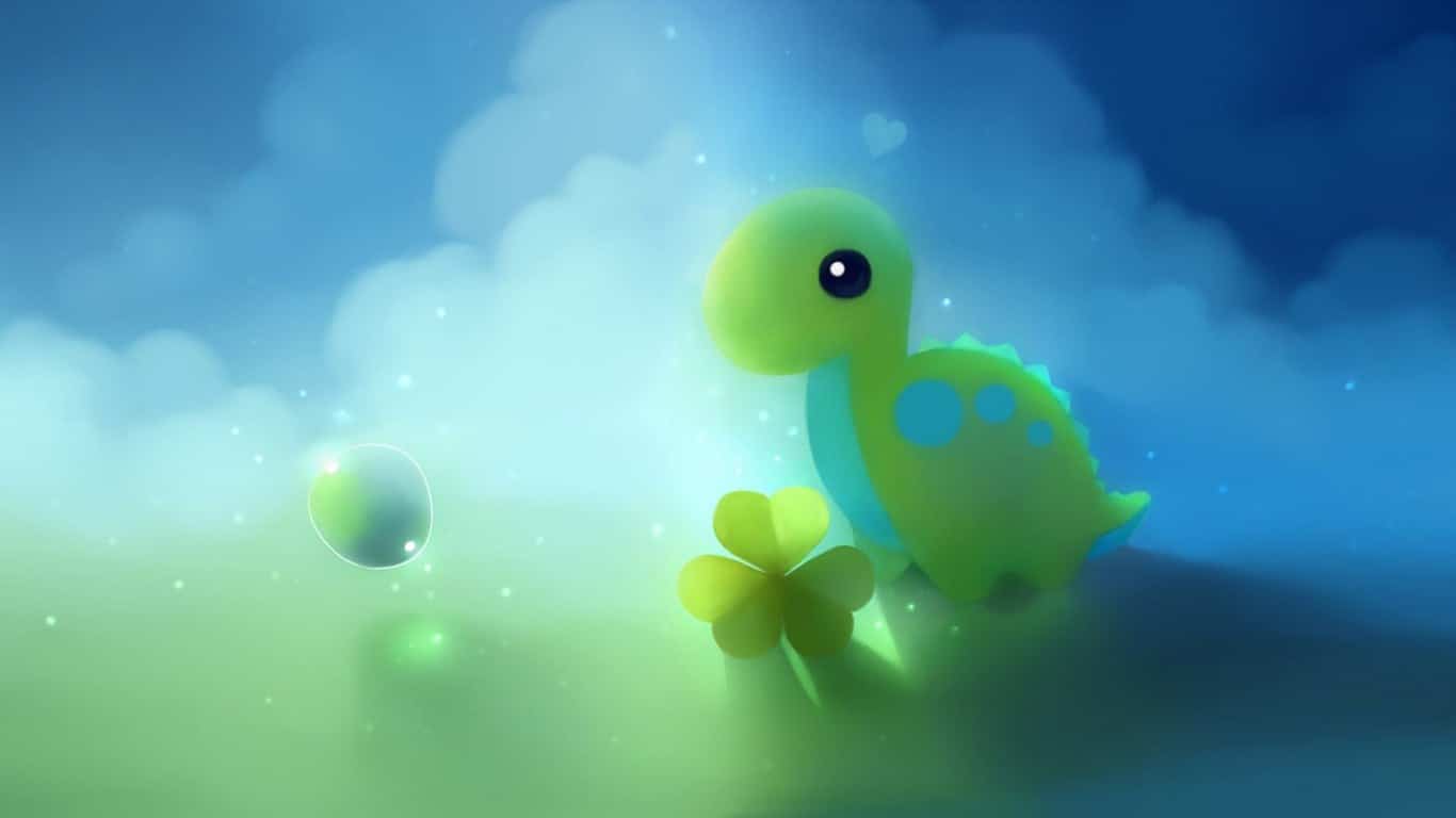 Hình nền khủng long cute FF 3D đẹp nhất