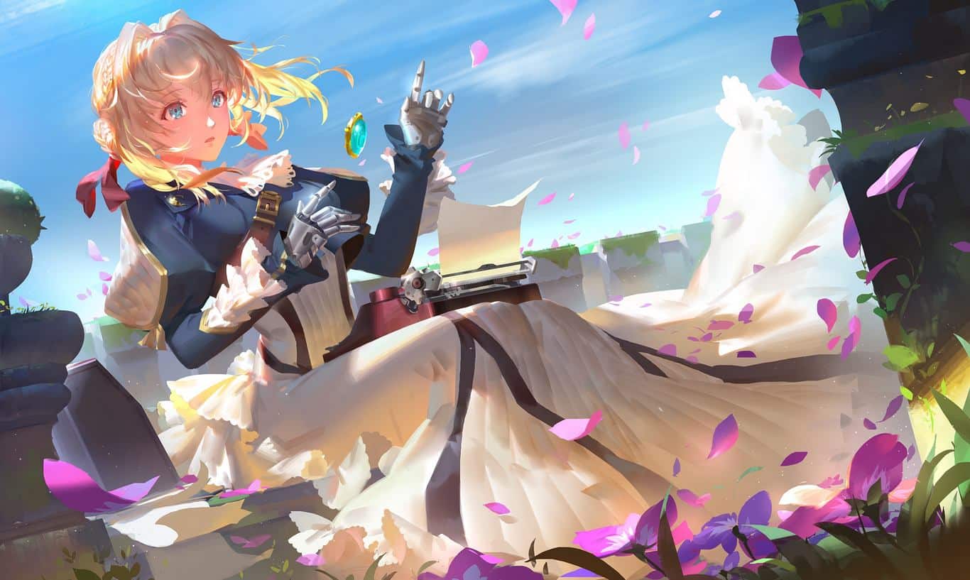 Hình nền máy tính Violet Evergarden mới nhất