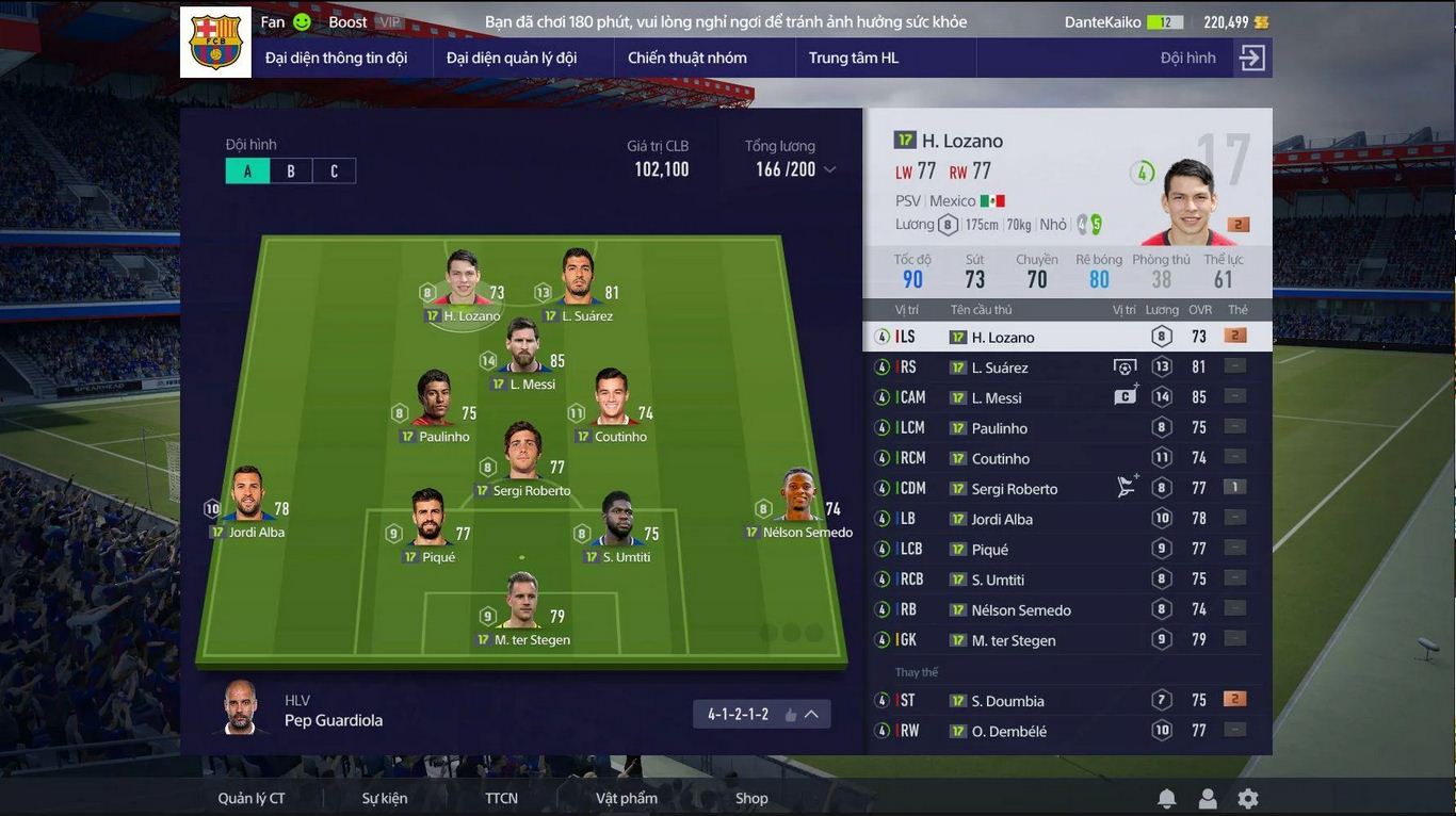 Hình nick Fifa khủng VIP