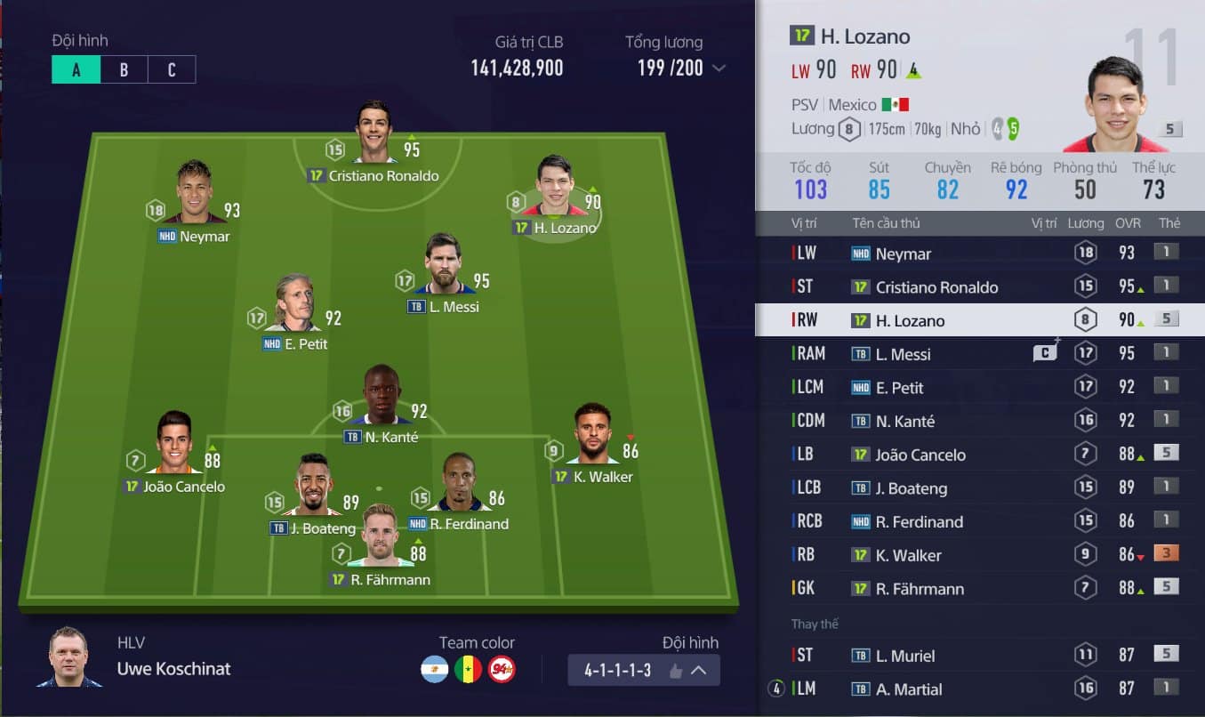 Hình nick Fifa khủng