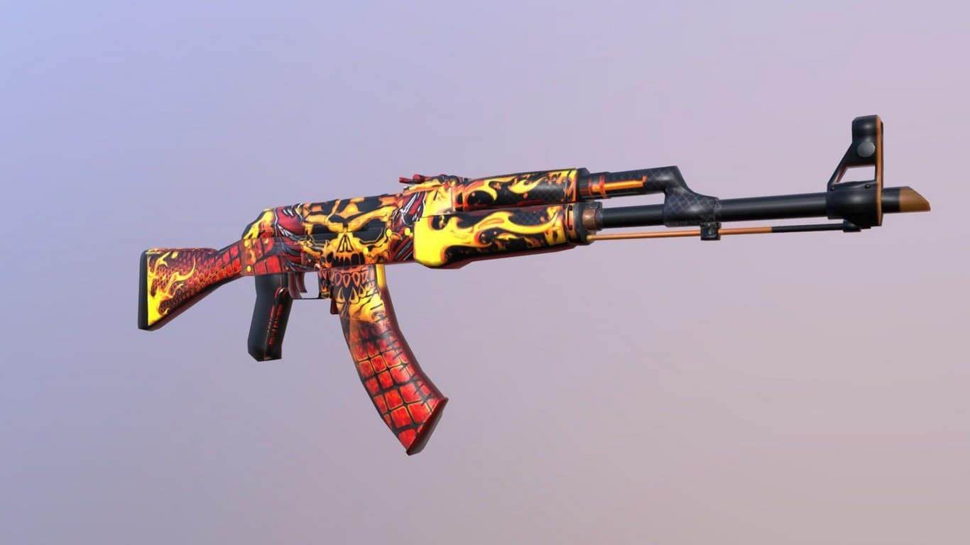 Hình súng Free Fire nâng cấp siêu chất
