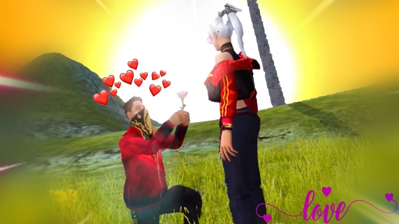 Hình tình yêu FF cho máy tính lãng mạn