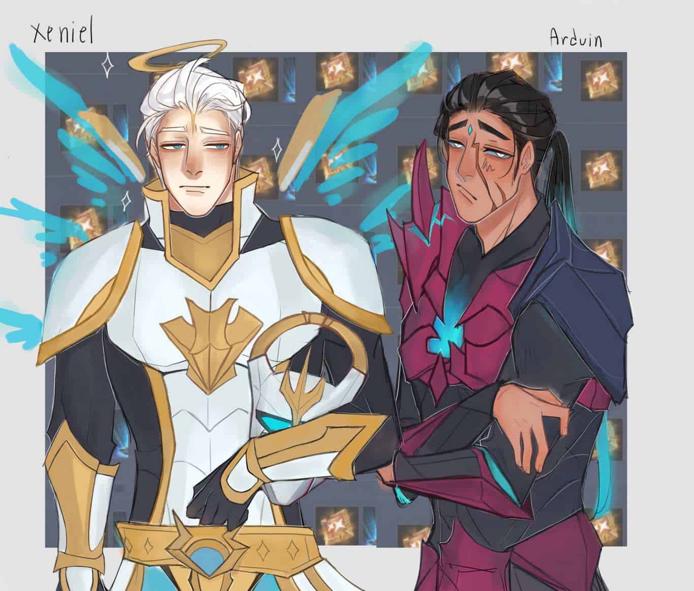 Hình tướng Arduin cute fan art