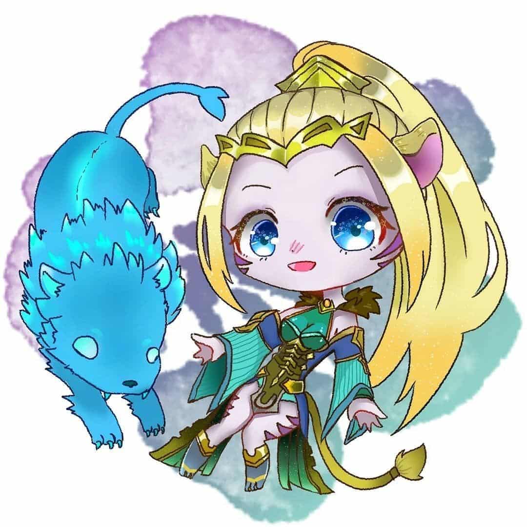Hình tướng Arum chibi đẹp nhất