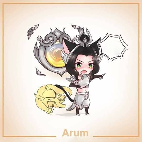 Hình tướng Arum chibi mới nhất
