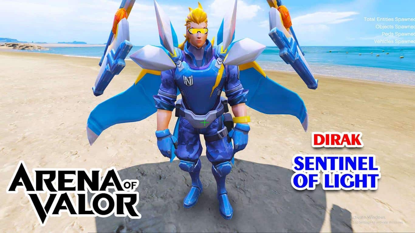 Hình tướng Dirak ngầu 3D