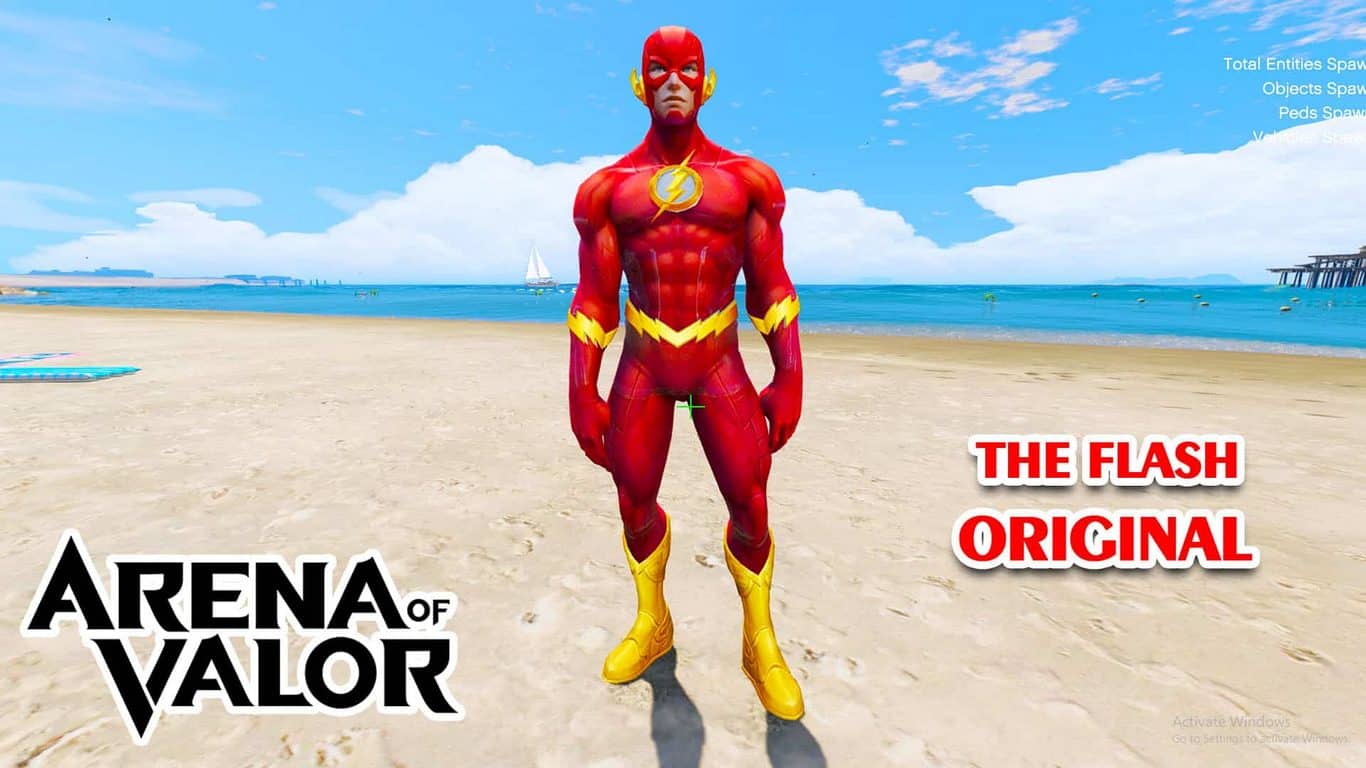 Hình tướng The Flash ngầu
