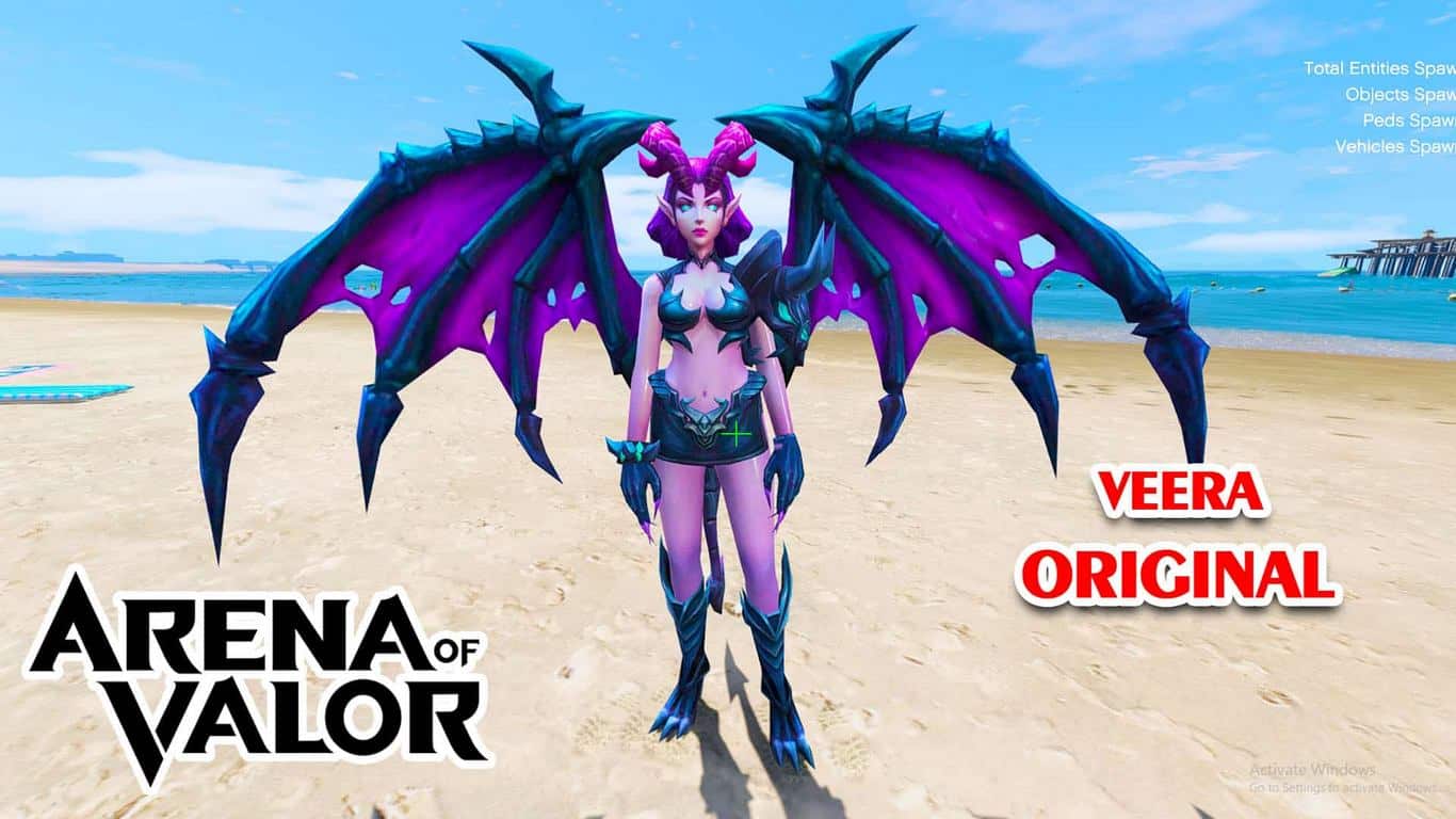 Hình tướng Veera ngầu 3D