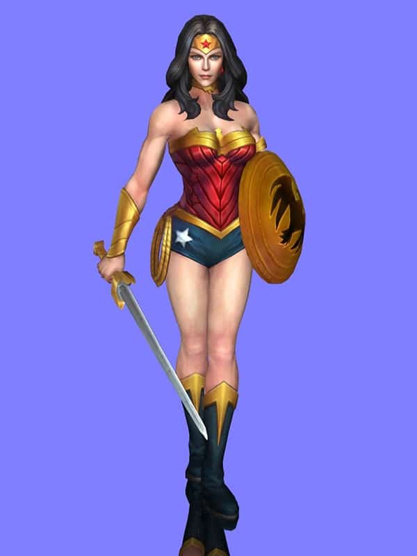Hình tướng Wonder Woman ngầu siêu chất