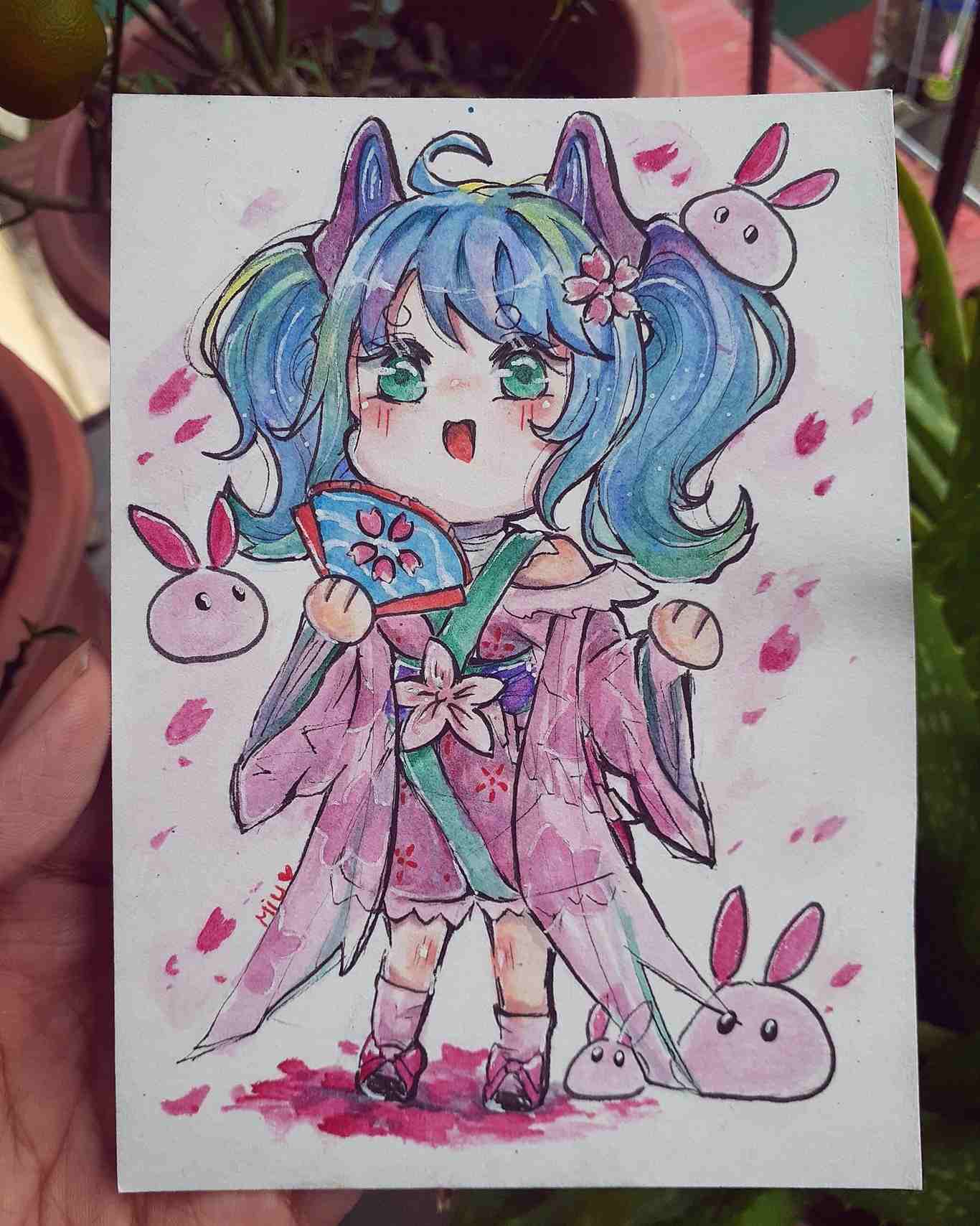 Hình vẽ Capheny Liên Quân đẹp cute
