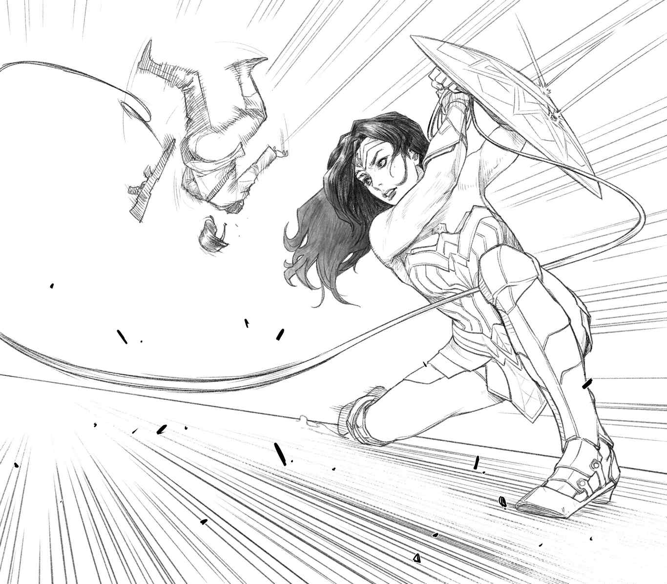 Hình vẽ Wonder Woman Liên Quân đẹp