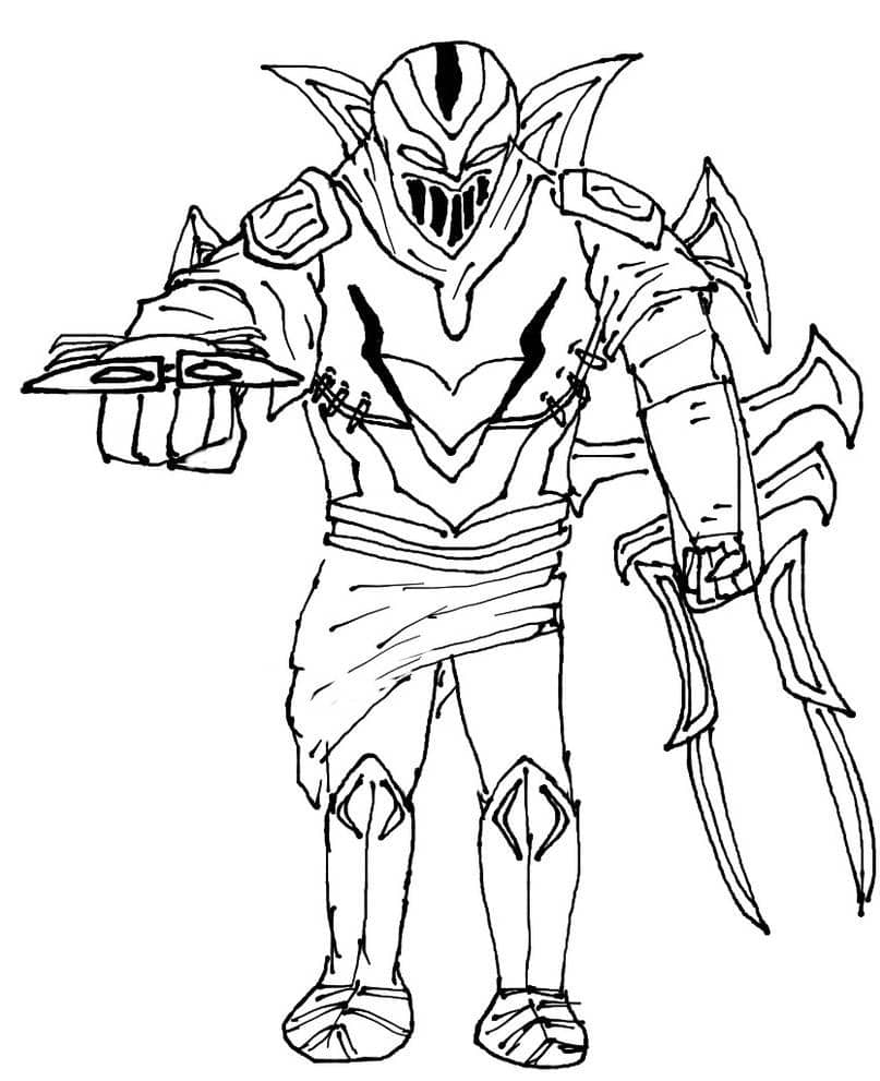 Hình vẽ Zed