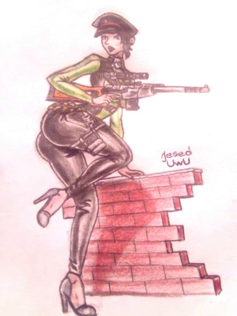 Hình vẽ trang phục Free Fire nữ mới nhất
