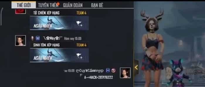 Nhập nội dung A_=HACK=”nhập ID game”