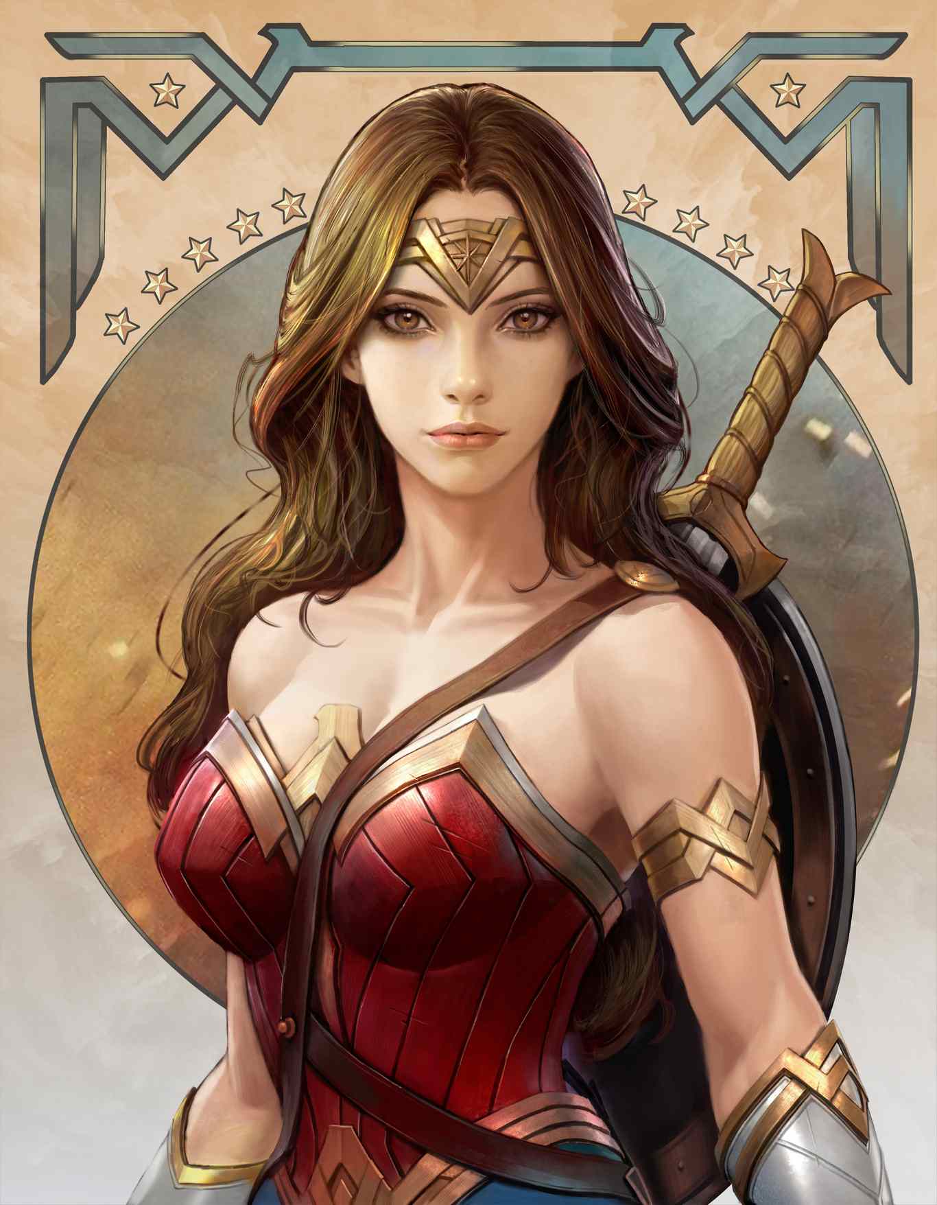 Những hình Wonder Woman Liên Quân đẹp nhất fanart