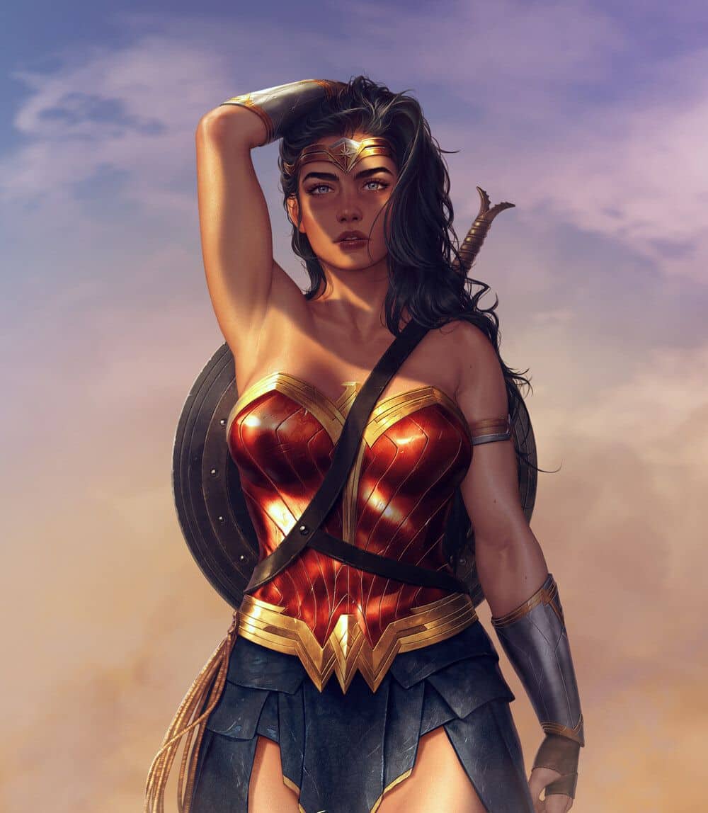 Những hình Wonder Woman Liên Quân đẹp nhất siêu chất