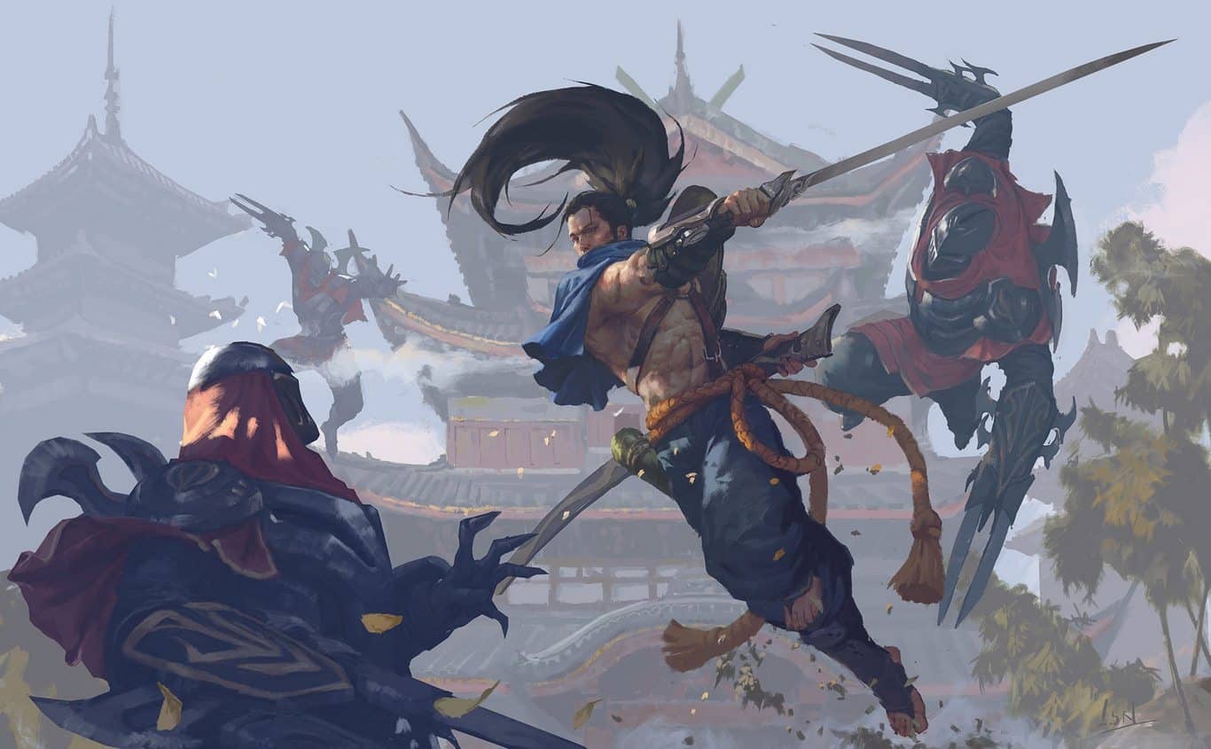 Những hình Yasuo 4K mới nhất