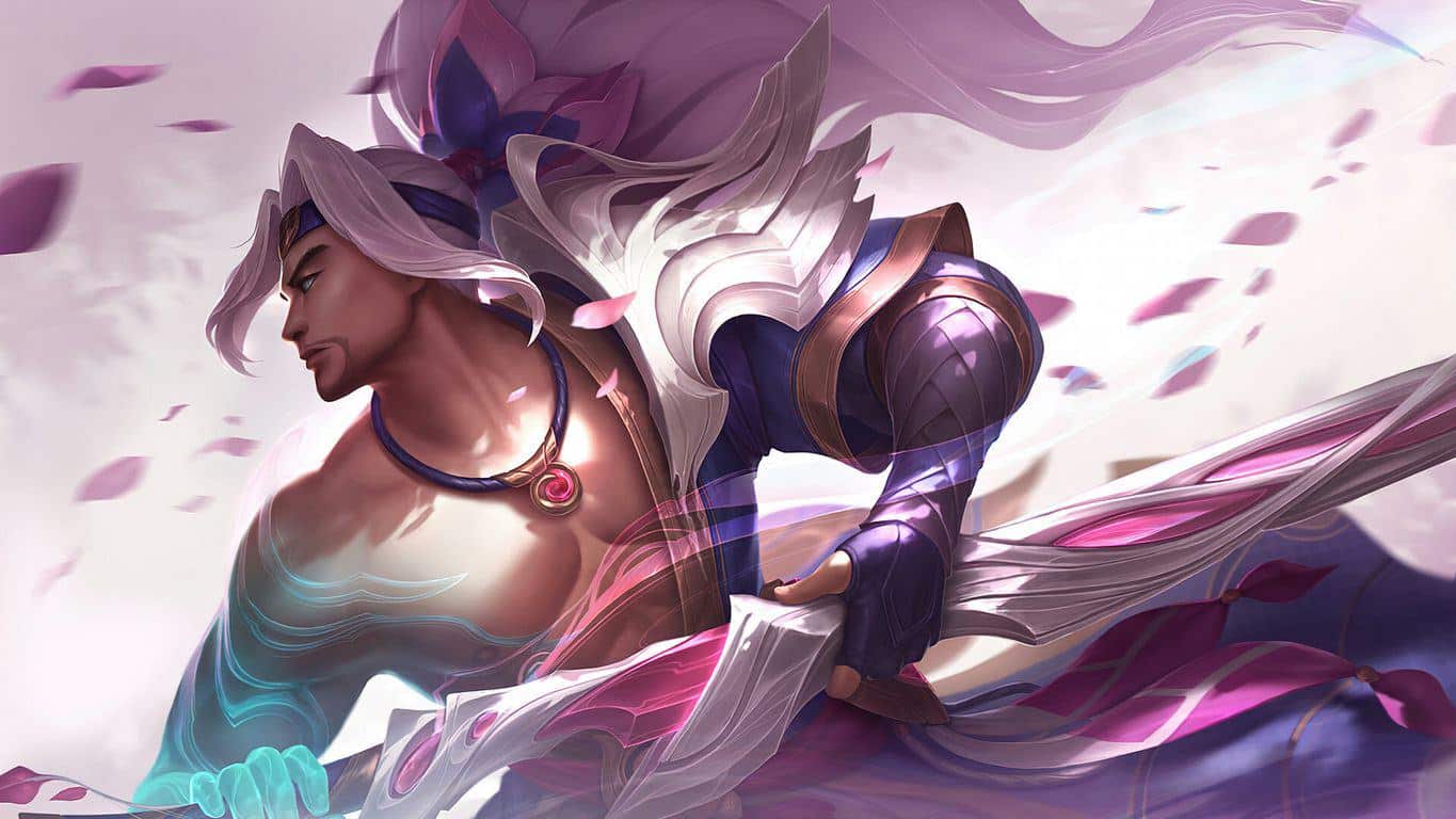 Những hình Yasuo Anh Hùng Lãng Kiếm đẹp nhất 3D
