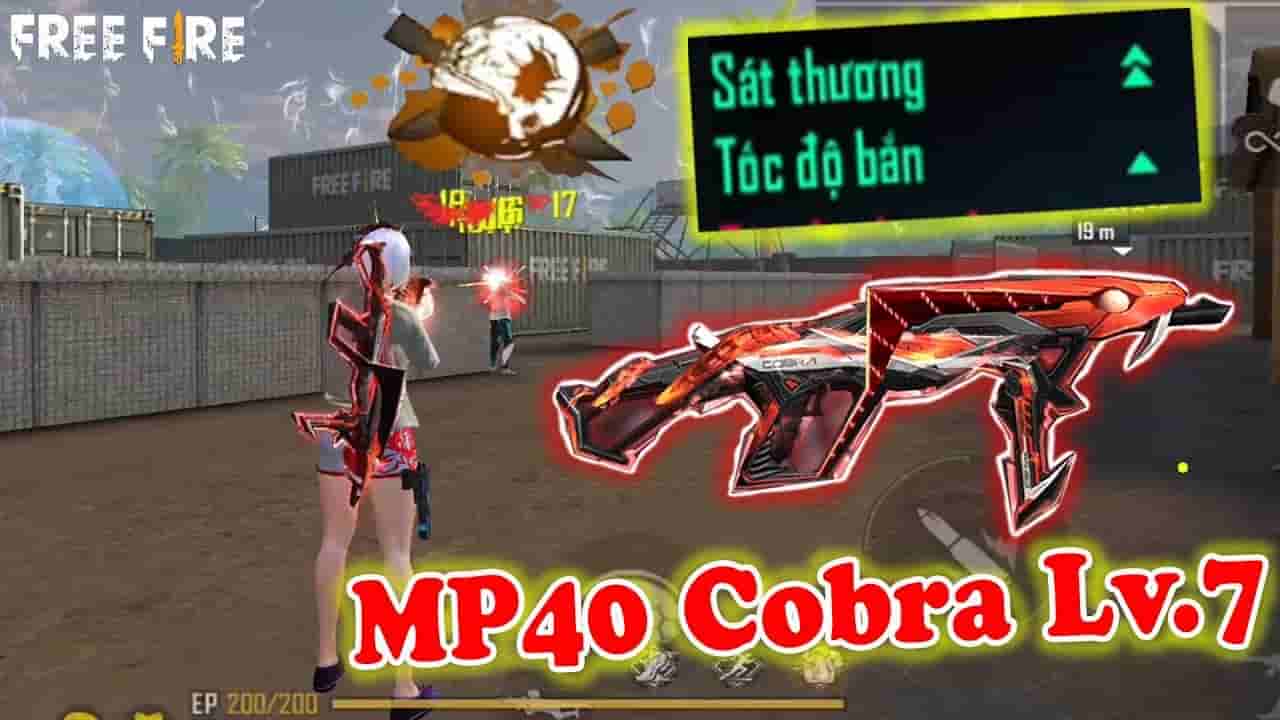 Ảnh FF Cầm Mp40 Mãng Xà Siêu Phẩm