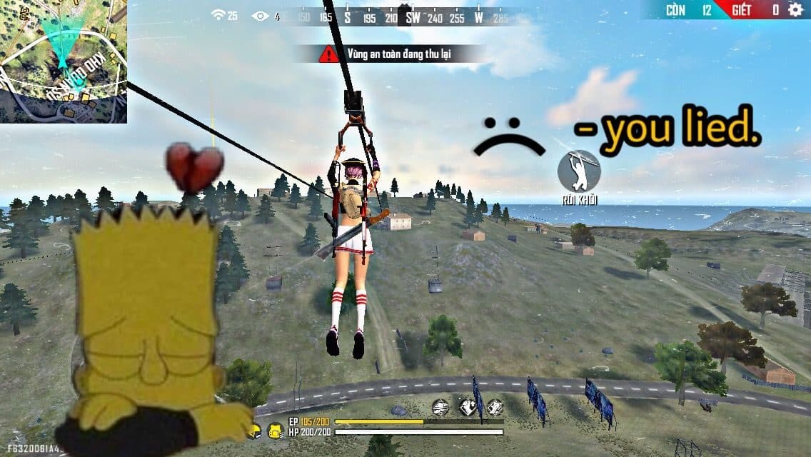 Ảnh Free Fire Buồn Cô Đơn Đẹp Nhất