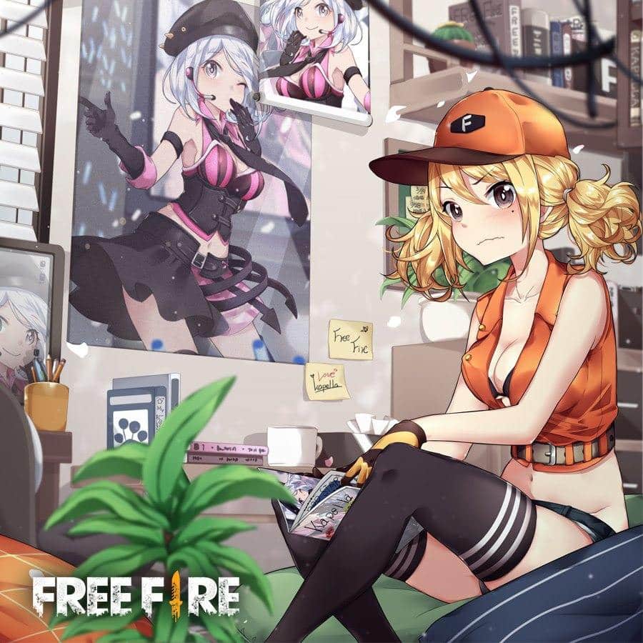 Ảnh anime Free Fire cute đẹp nhất