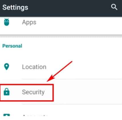 Bật cài đặt APK trên điện thoại Androi
