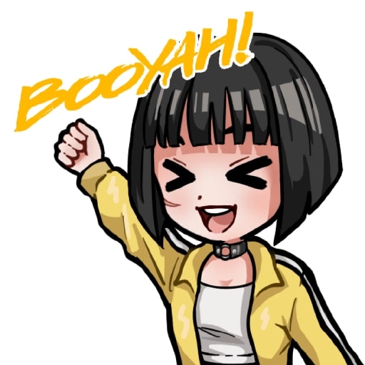 Hình Free Fire chibi cute Kelly dễ thương