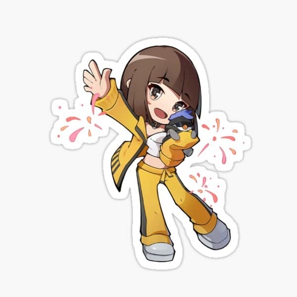 Hình Free Fire chibi cute Kelly