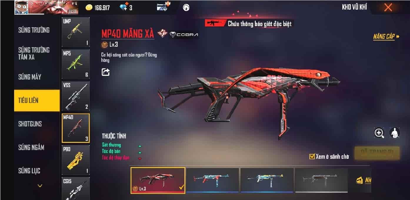 Siêu phẩm bộ ảnh Free Fire Mãng Xà Ngầu nhất trong game