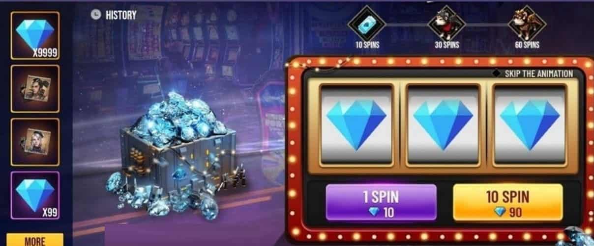 Tặng Cho Bạn Hình Ảnh Kim Cương FF Đẹp Nhất