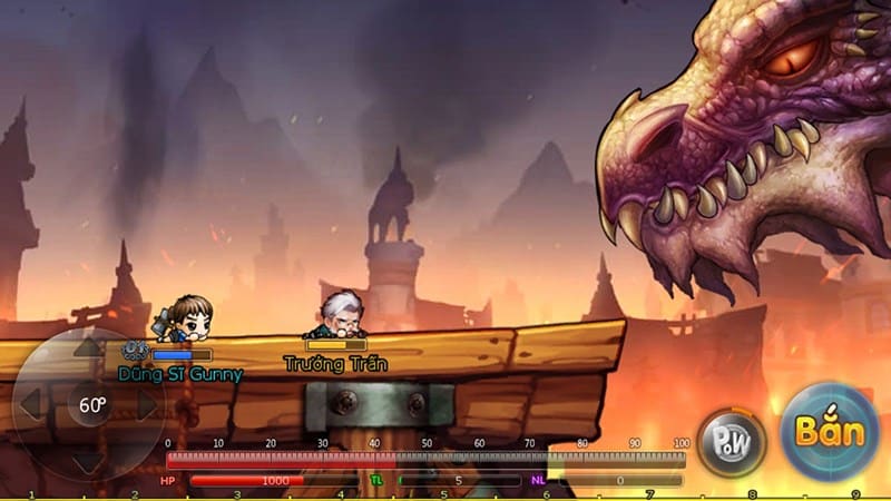 Đồ họa game rất đẹp mắt