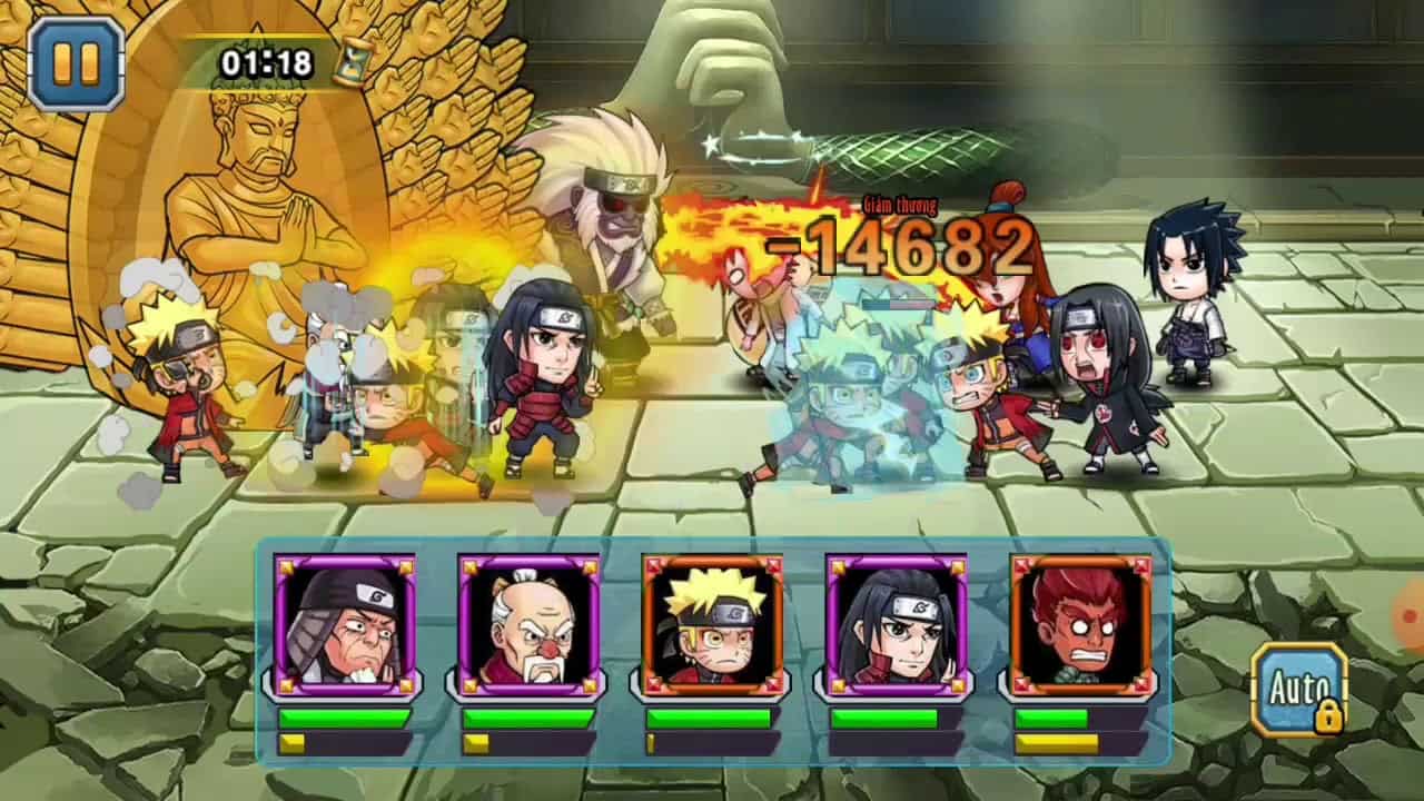 Ninja Rebirth - Monster Legend là tựa game Ninja RPG