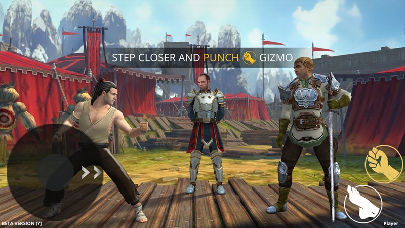 Giao diện trò chơi Shadow Fight 3
