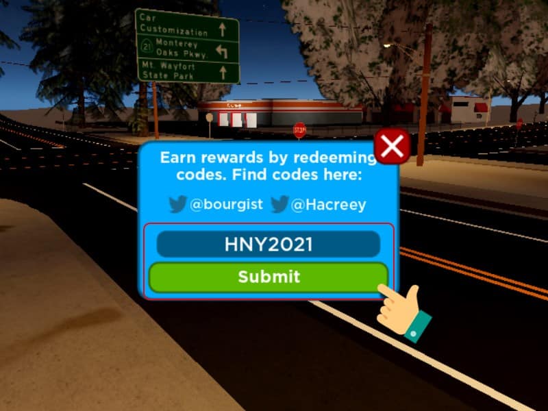 Nhập chính xác mã giftcode sau đó nhấn chọn Submit để xác nhận đổi code.