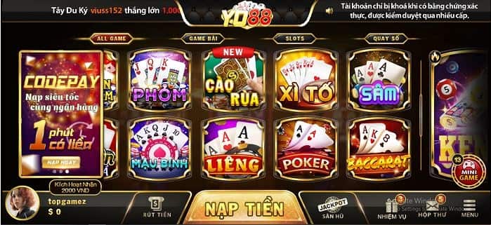 3 cách nhận code YO88