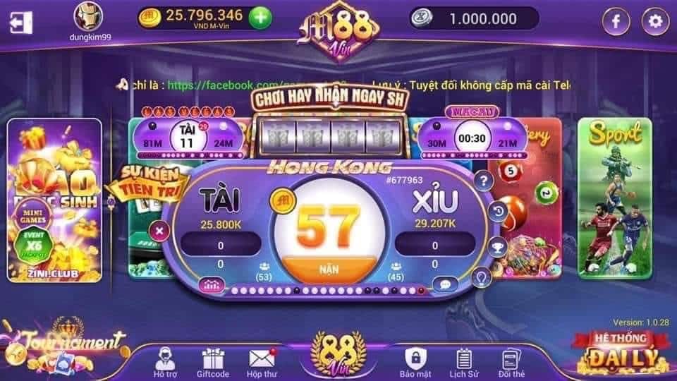 88Vin được biết đến là một trong những cổng game quốc tế lớn, uy tín.